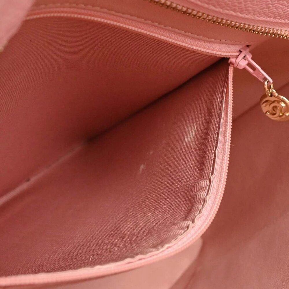 Chanel Pink Calfskin Medallion Tote Handbag - Picture 8 of 10
